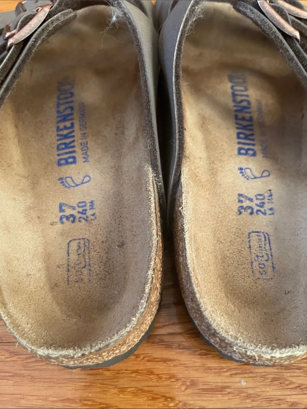 Birkenstock Kids Triple-Strap Sandal in Taupe